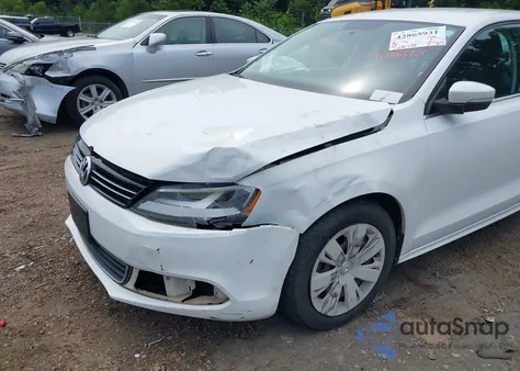 2013 Volkswagen Jetta 2.5L Se из США, поврежденный, VIN 3VWDP7AJ8DM404516